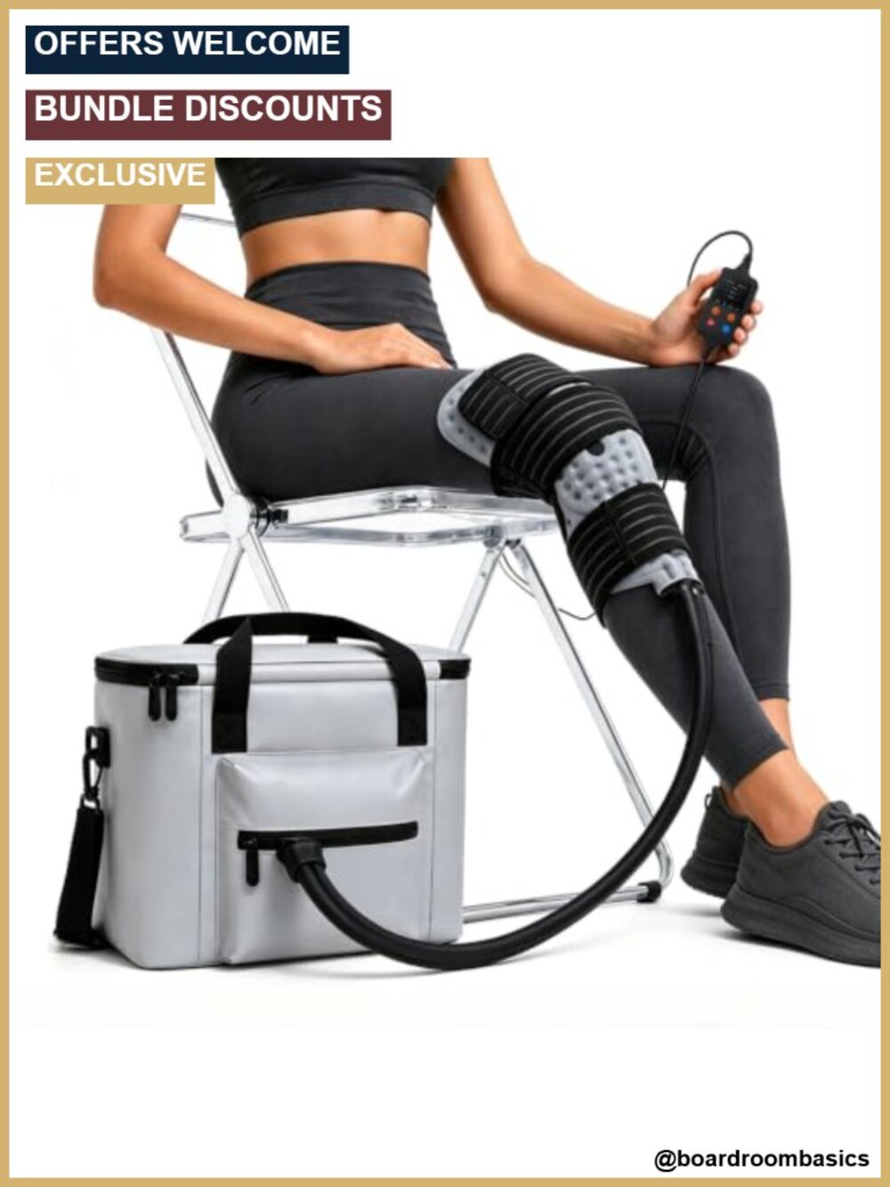 Cold Therapy Machine Knee Ice Machine 15QT Post-Surgery Recovery